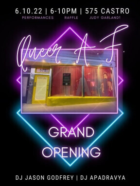 Queer AF: Grand Opening