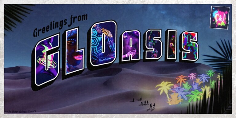 GLOasis, a Comfort & Joy Touch party