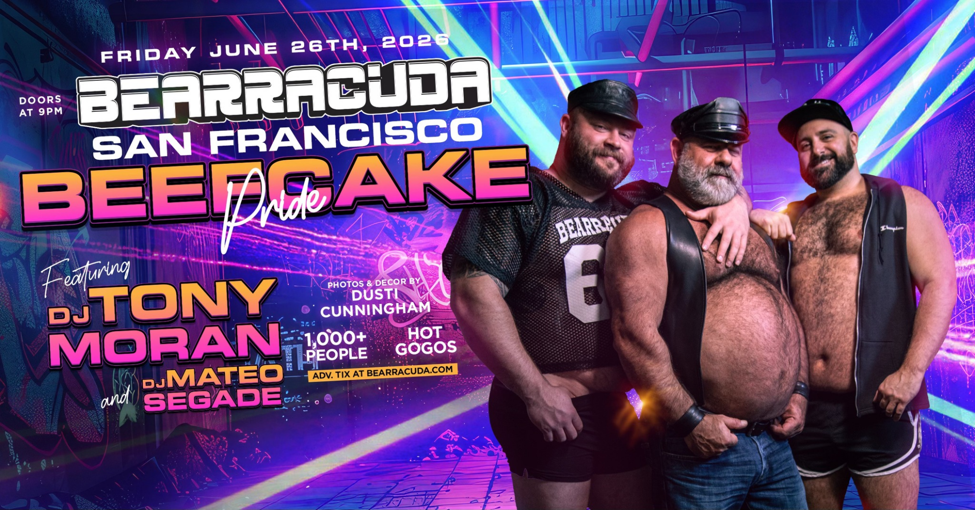 BEARRACUDA SAN FRANCISCO PRIDE 2026