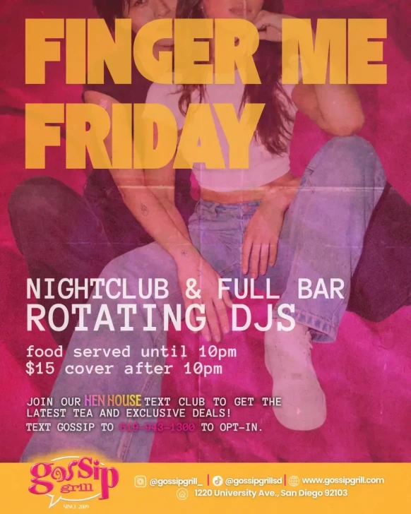 Finger Me Friday