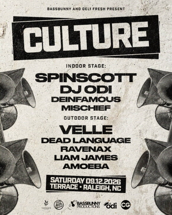Bassbunny & Deli Fresh Present: Culture ft Spinscott, Odi & more!